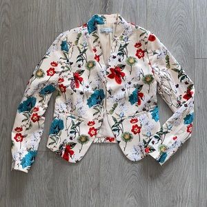 Beautiful Floral Blazer. Size small.
